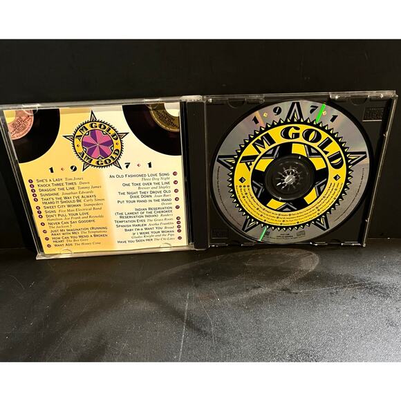 AM Gold 1971 Time Life CD - 22 Classic Hits - Various Artist Oldies Compilation - Picture 3 of 7